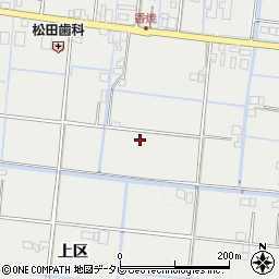 佐賀県白石町（杵島郡）上区周辺の地図