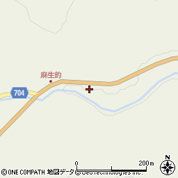 大分県玖珠郡九重町菅原739周辺の地図