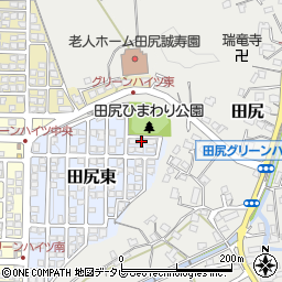大分県大分市田尻東8-2周辺の地図