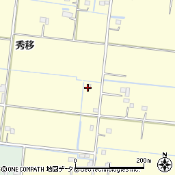 佐賀県杵島郡白石町秀移周辺の地図