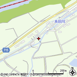 福岡県みやま市瀬高町小田843周辺の地図