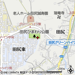 田尻ひまわり公園トイレ周辺の地図