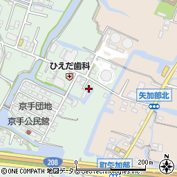福岡県柳川市東蒲池188周辺の地図