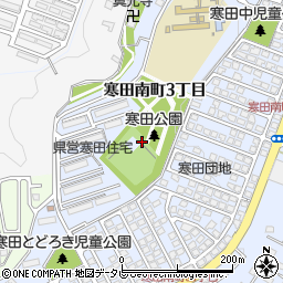 寒田公園トイレ２周辺の地図