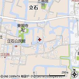 福岡県柳川市立石287周辺の地図