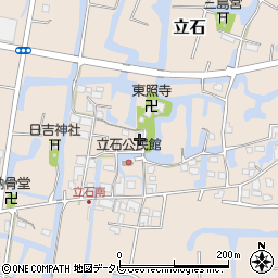 福岡県柳川市立石252周辺の地図