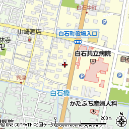 佐賀県杵島郡白石町福田1286-1周辺の地図