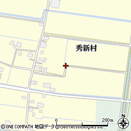 佐賀県杵島郡白石町秀新村周辺の地図