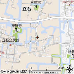 福岡県柳川市立石290周辺の地図
