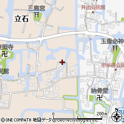 福岡県柳川市立石311周辺の地図