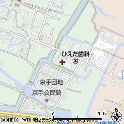 福岡県柳川市東蒲池198周辺の地図