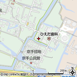 福岡県柳川市東蒲池202-8周辺の地図