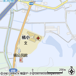 佐賀県武雄市橘町大字片白8716周辺の地図