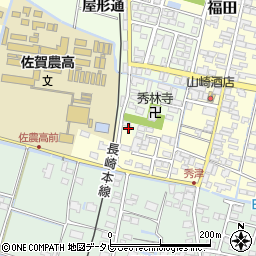 佐賀県杵島郡白石町福田1622-6周辺の地図