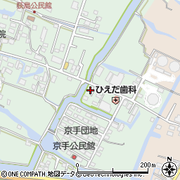 福岡県柳川市東蒲池203周辺の地図