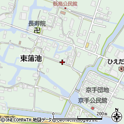 福岡県柳川市東蒲池657周辺の地図