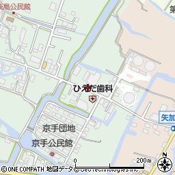 福岡県柳川市東蒲池197周辺の地図