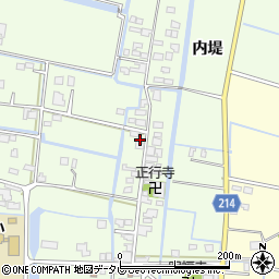 佐賀県杵島郡白石町内堤周辺の地図