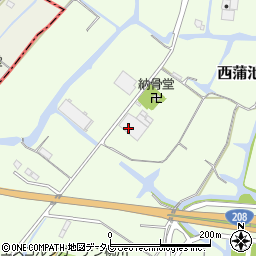 協和産業株式会社　大川営業所周辺の地図