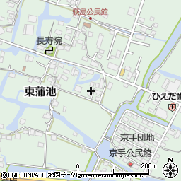 福岡県柳川市東蒲池656周辺の地図