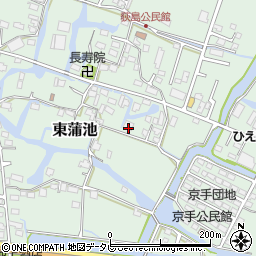 福岡県柳川市東蒲池658周辺の地図