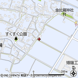 福祉工場・松岡周辺の地図