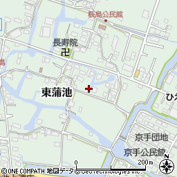 福岡県柳川市東蒲池699周辺の地図