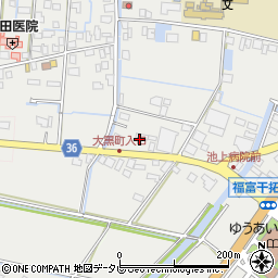 三菱農機販売株式会社　福富営業所周辺の地図