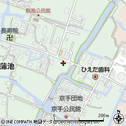 福岡県柳川市東蒲池633周辺の地図