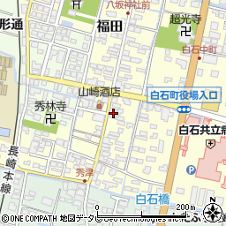 佐賀県杵島郡白石町福田1509周辺の地図