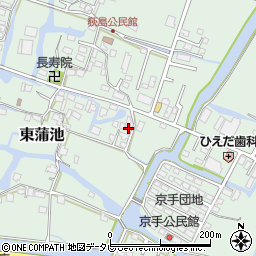 福岡県柳川市東蒲池654-1周辺の地図