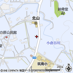 西日本新聞エリアセンター　北山周辺の地図