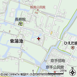 福岡県柳川市東蒲池655周辺の地図