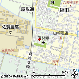 佐賀県杵島郡白石町福田1641周辺の地図