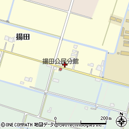 佐賀県杵島郡白石町福田1358周辺の地図