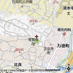 長崎県佐世保市清水町4周辺の地図