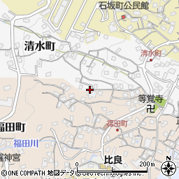 長崎県佐世保市清水町130-5周辺の地図