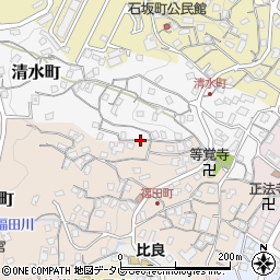 長崎県佐世保市清水町9-2周辺の地図