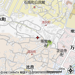 長崎県佐世保市清水町8-3周辺の地図
