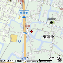 福岡県柳川市東蒲池682周辺の地図