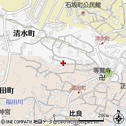 長崎県佐世保市清水町9-6周辺の地図
