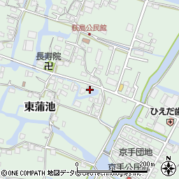 福岡県柳川市東蒲池704周辺の地図