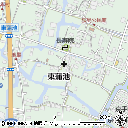 福岡県柳川市東蒲池691周辺の地図