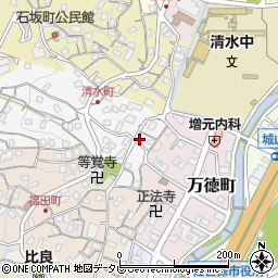 長崎県佐世保市清水町2-3周辺の地図