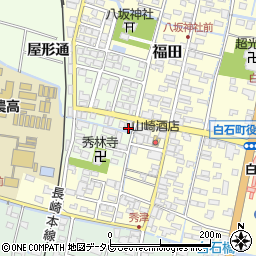 佐賀県杵島郡白石町福田1809-5周辺の地図