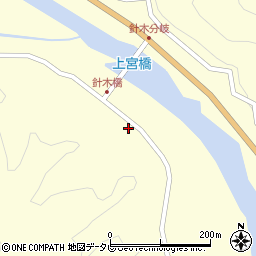 高知県高岡郡四万十町上宮416周辺の地図