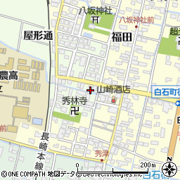 佐賀県杵島郡白石町福田1803-15周辺の地図