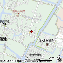 福岡県柳川市東蒲池636周辺の地図