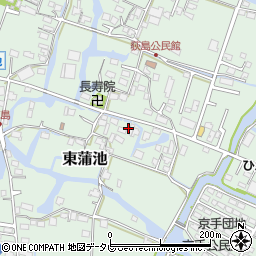 福岡県柳川市東蒲池700周辺の地図