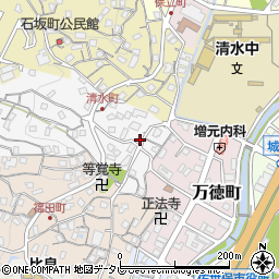 長崎県佐世保市清水町3-6周辺の地図